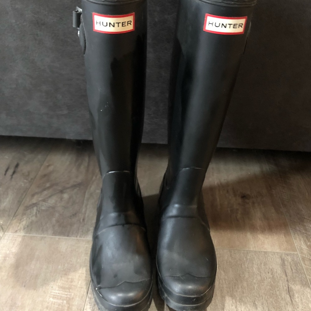 Hunter tall original rain boot